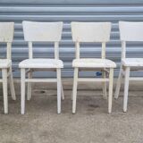 Set of four thonet bistro chairs