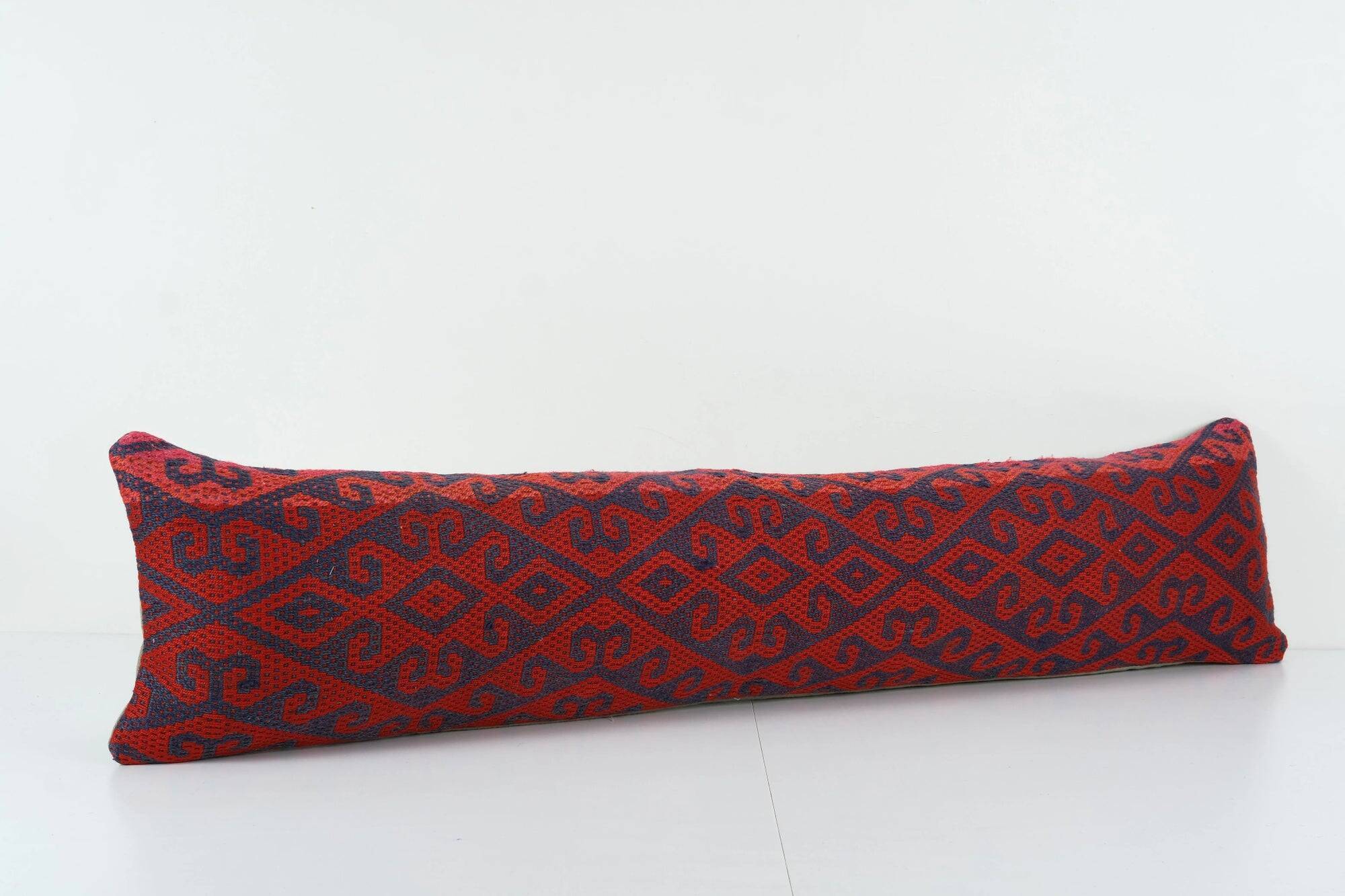 Vintage kilim cushion cover 28x122 cm