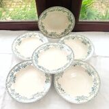 6 soup plates Terre de fer Guadeloupe