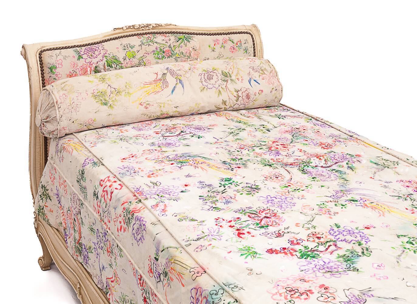 Vintage Upholstered Daybed