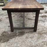 Antique solid oak farm table