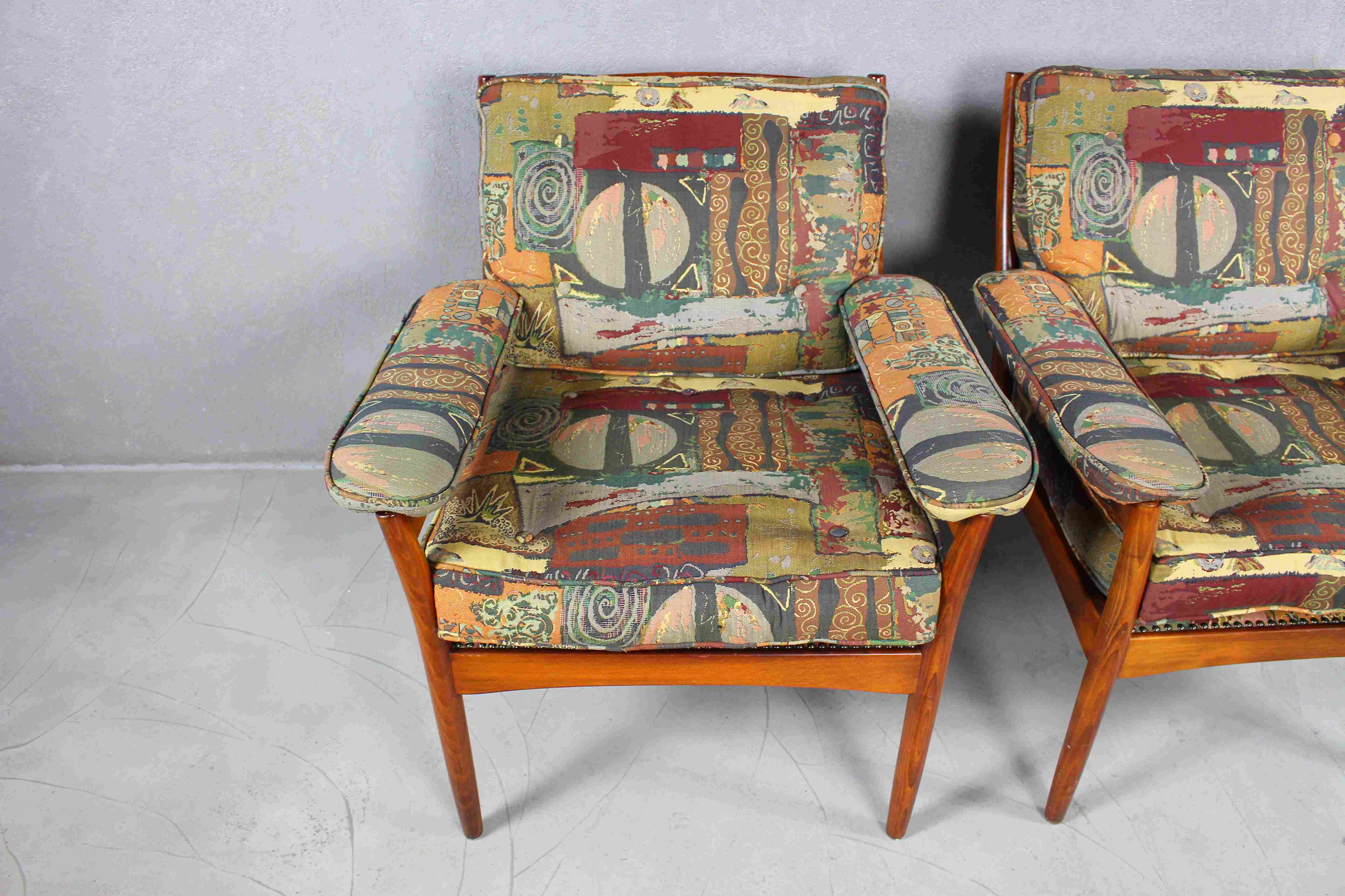 Mid Century Lounge Chair From Gote Mobler, Sweden 1970s