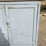 Blue patinated Parisian buffet