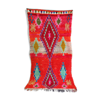 Vintage Moroccan carpet azilal 215x120 cm