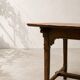 Occasional table or small antique display table in solid wood.