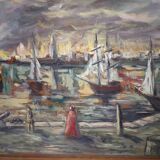 Signed La Rochelle Marine Table