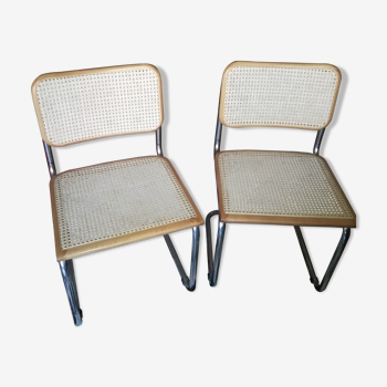 Paire de chaises B32 Marcel Breuer