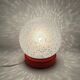 Murano glass space age orange lamp, 70s