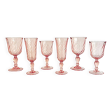 6 Rosaline glasses