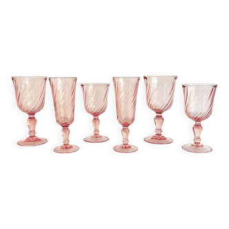 6 Rosaline glasses