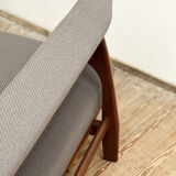 Mid Century Design Extendable Three-Seat Sofa or Daybed by Hans Bellmann for Wilkhahn