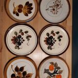 Set of flat plates