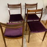 4 Scandinavian chairs