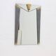 Large Gold Plated Mirror by Deknudt Belgium 1980s