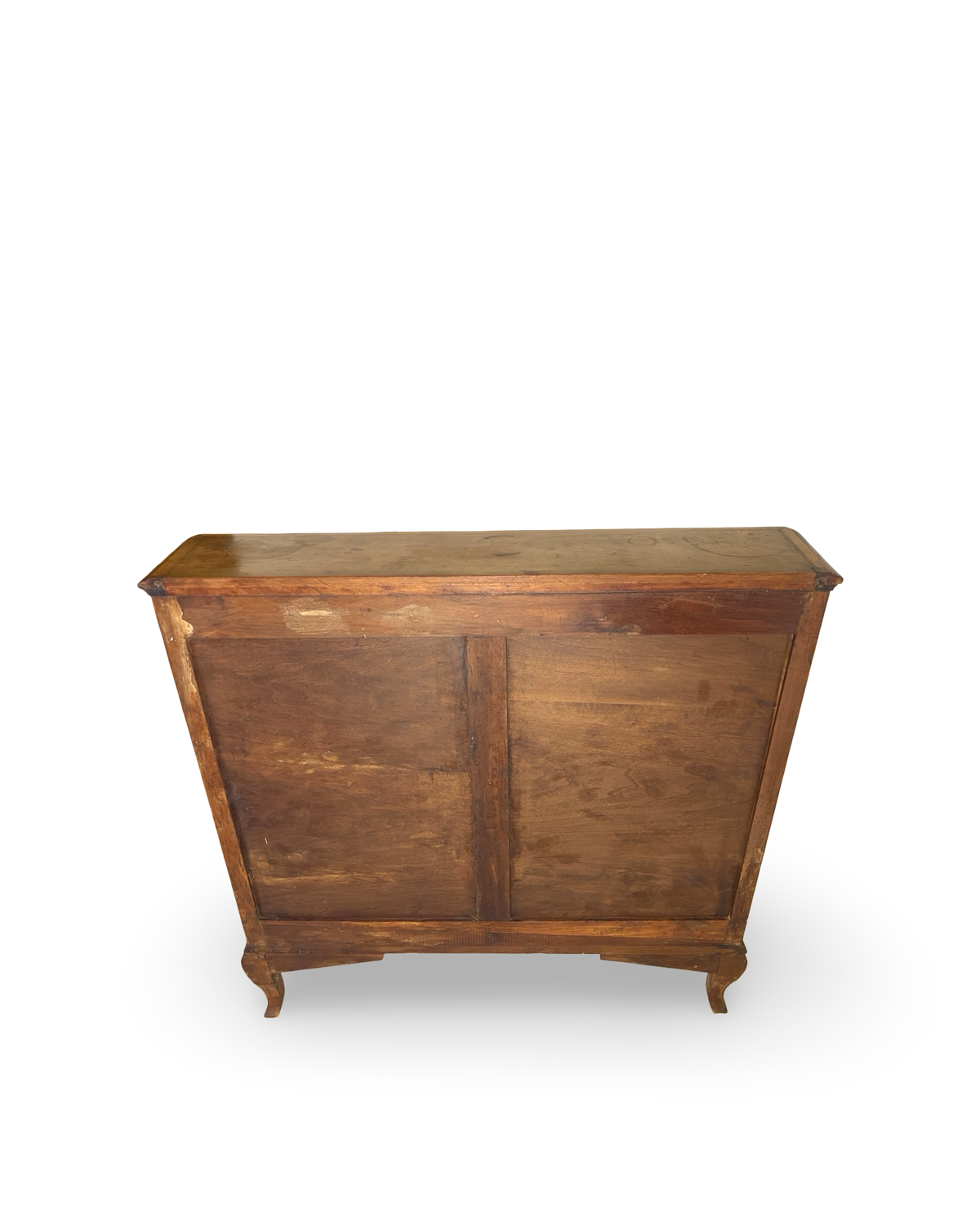 Antique Italian secrétaire in solid walnut, 1920s/1930s.