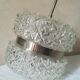 Suspension inox et verre