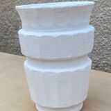 Art Deco white vase