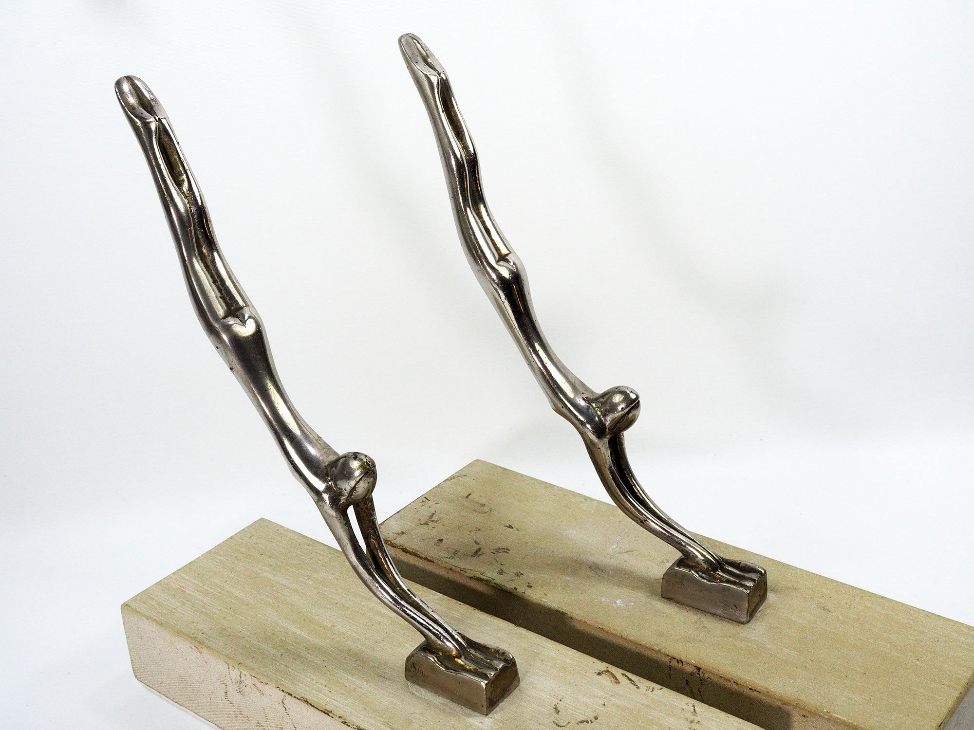 Pair of art deco bookends by Hagenauer, 1920s