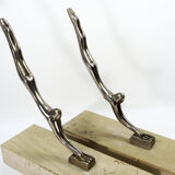 Pair of art deco bookends by Hagenauer, 1920s