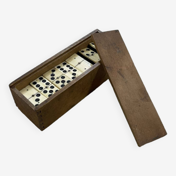 19th century domino game - 28 pieces