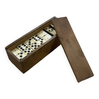 19th century domino game - 28 pieces