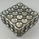 60s 70s ceiling lamp Glashütte Limburg Germany Plafoniere glass & metal