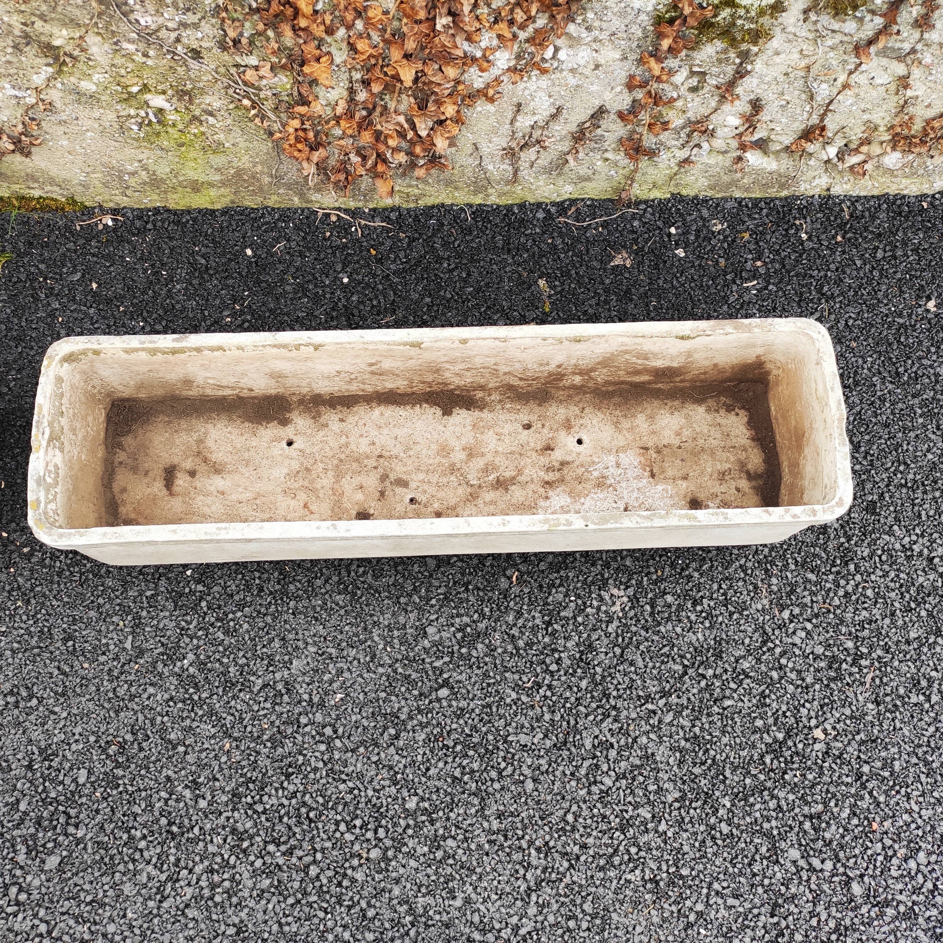 Pair of vintage 1970 Eternit planters attributed to Willy Guhl