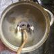 Round brass lantern from the 1950s.