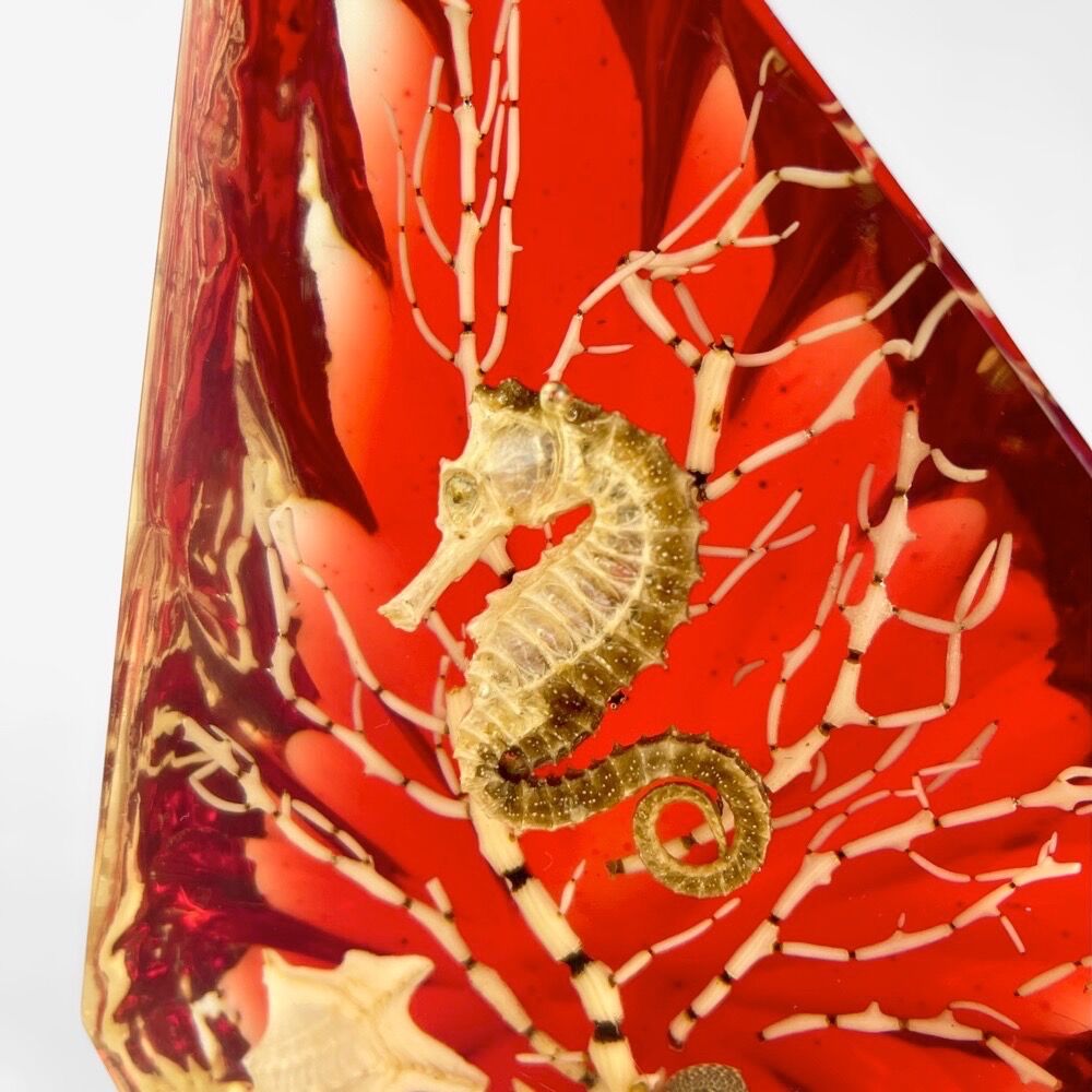 Clipboard inclusion vintage marine resin