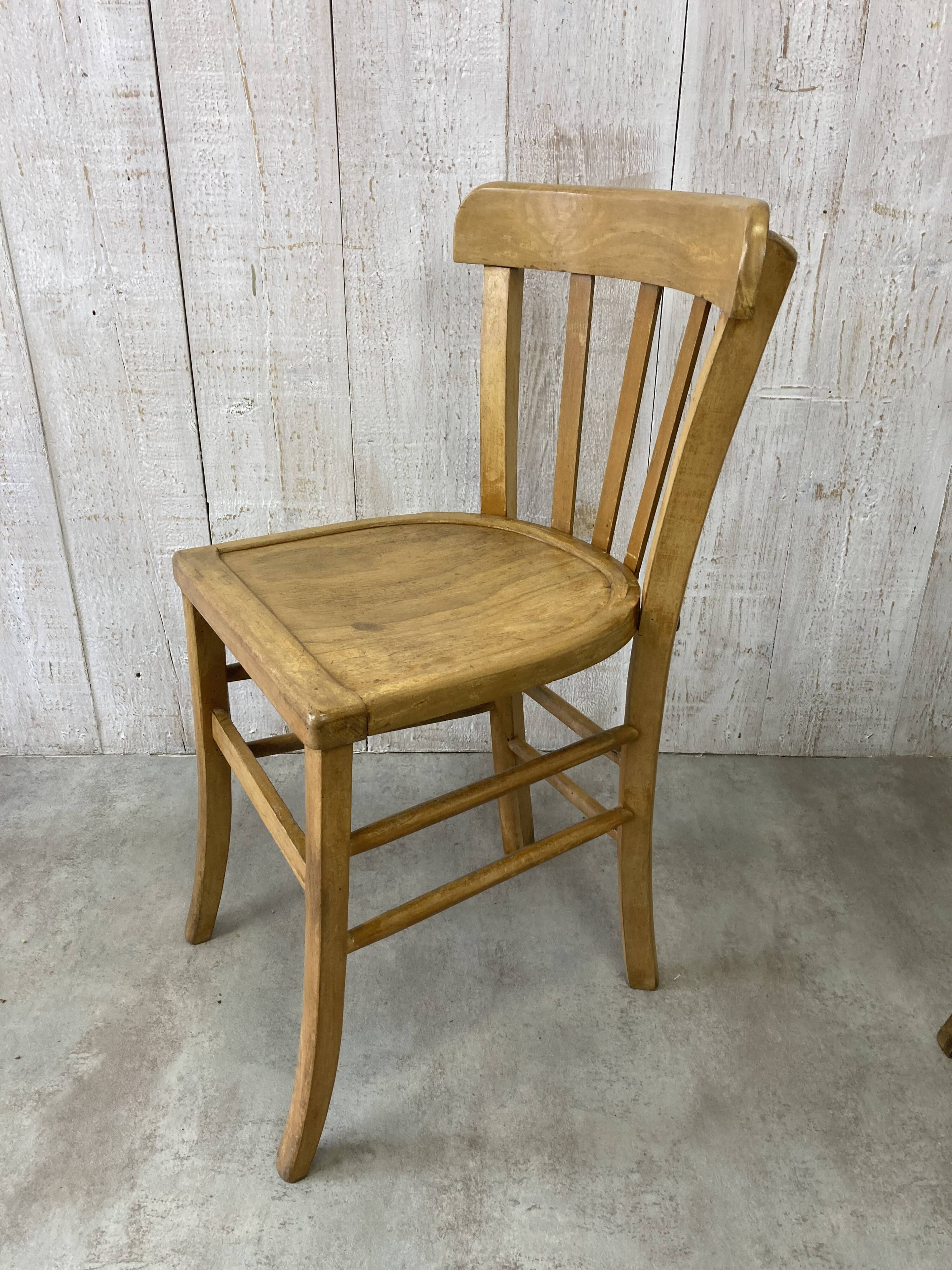 Set of 4 mismatched bistro chairs (Luterna...)