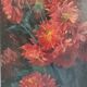 Tableau bouquet de fleur ellie signé Miller Ranson
