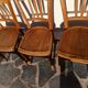 Lot de 3 chaises bistrot ciselé Luterma