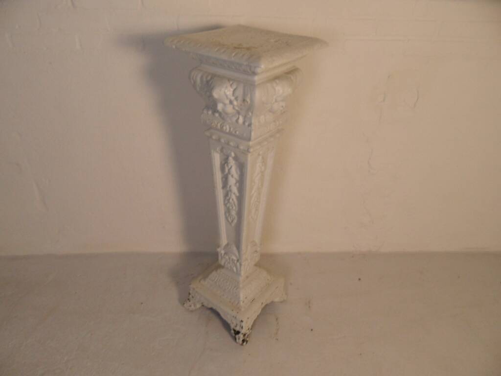 Antique column console