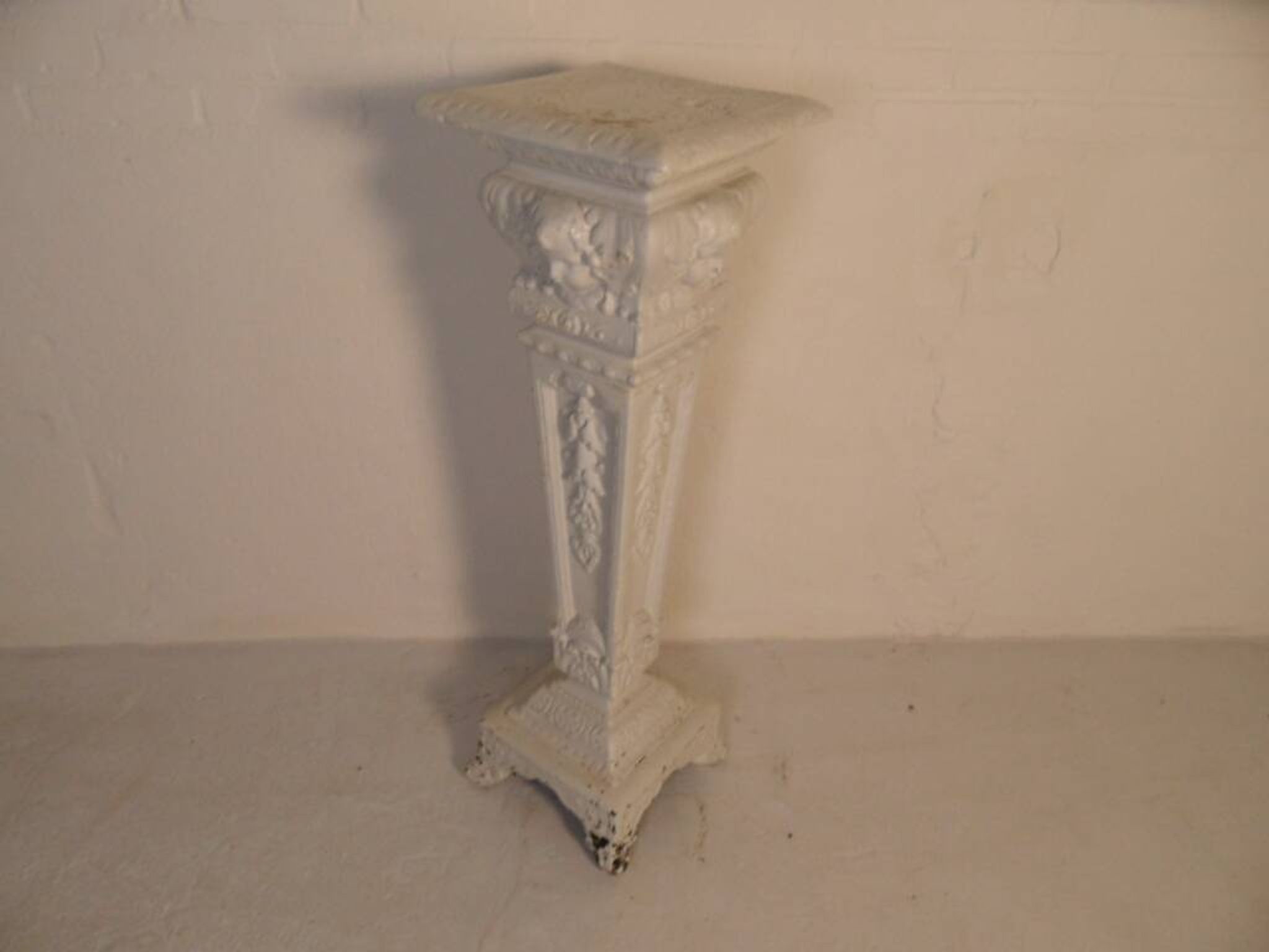 Antique column console