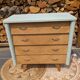 Commode scandinave pieds compas