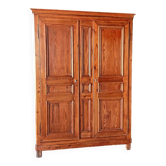 Antique mid-19th century pitch pine cabinet