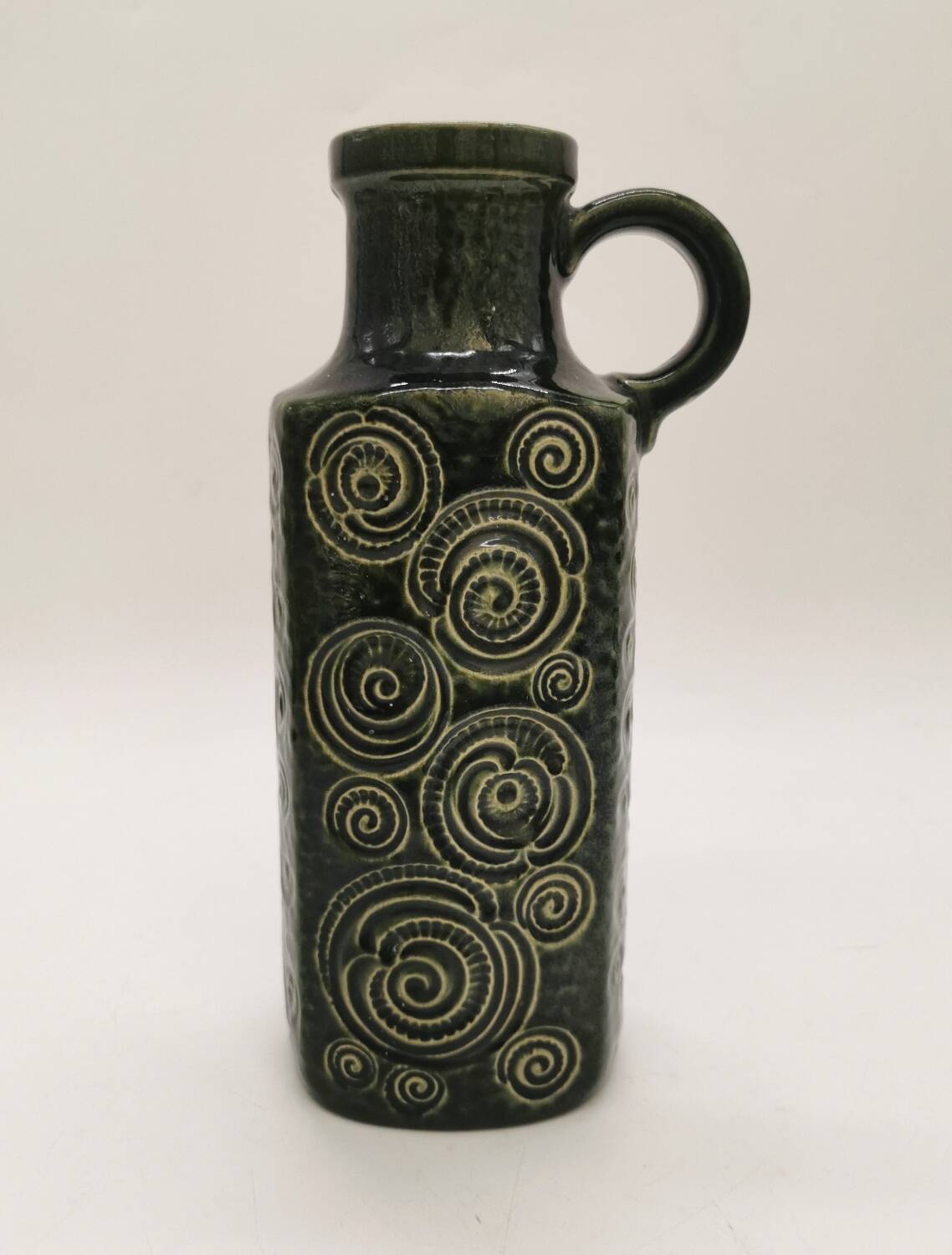 Large vintage ceramic vase Scheurich 70's