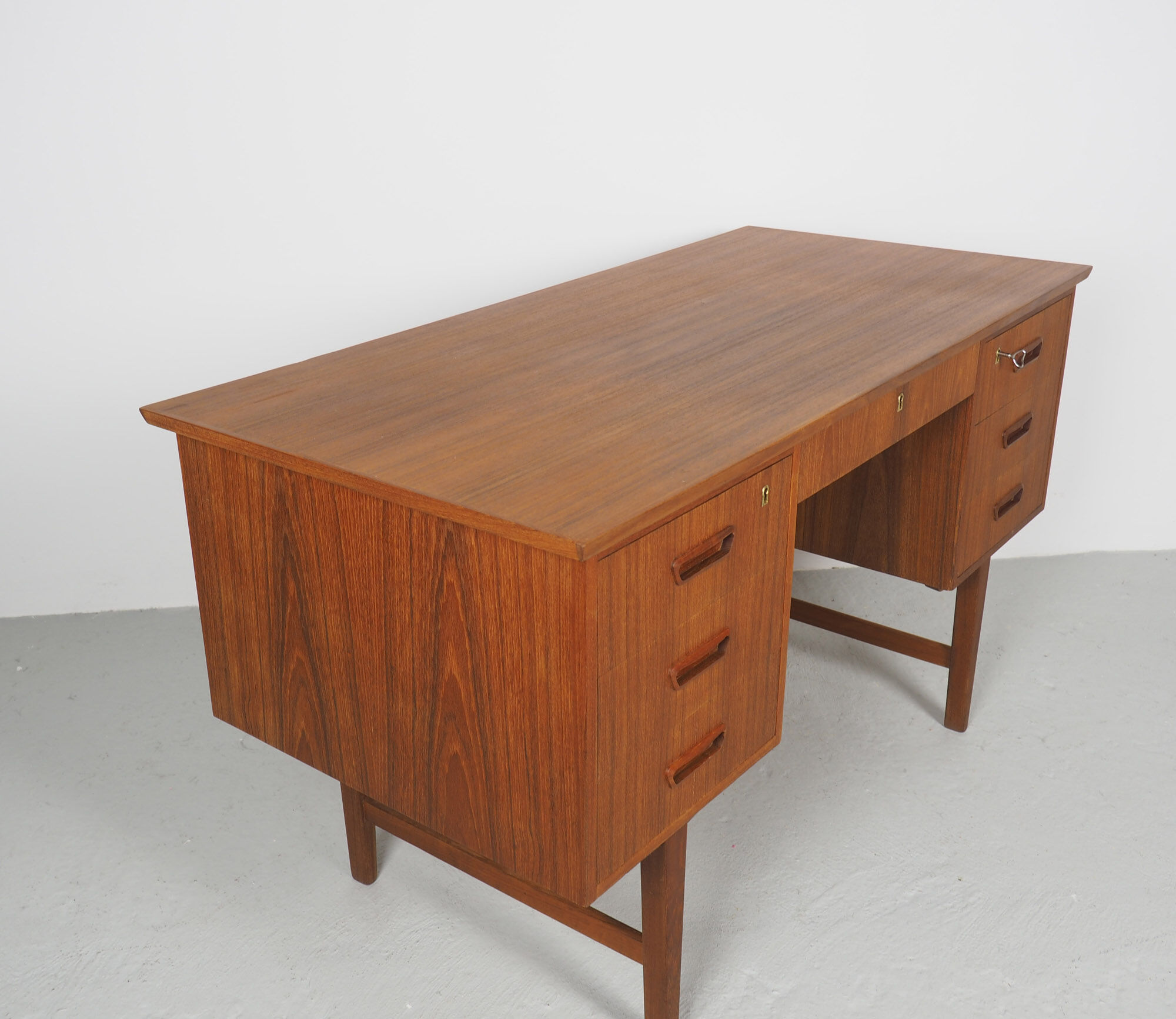 Danish design teak writing desk, 1960