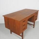 Danish design teak writing desk, 1960