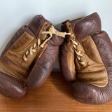 Vintage boxing gloves, 1940s