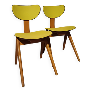 lot de 2 chaises vintage