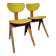 Set of 2 vintage chairs