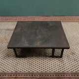 Industrial coffee table steel