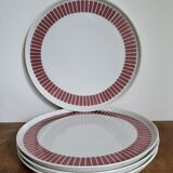 Set of 4 dessert plates