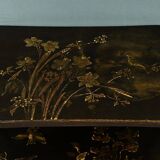 Table à Thé en Bois Laqué à Décors Asiatiques – Fin XIXe
