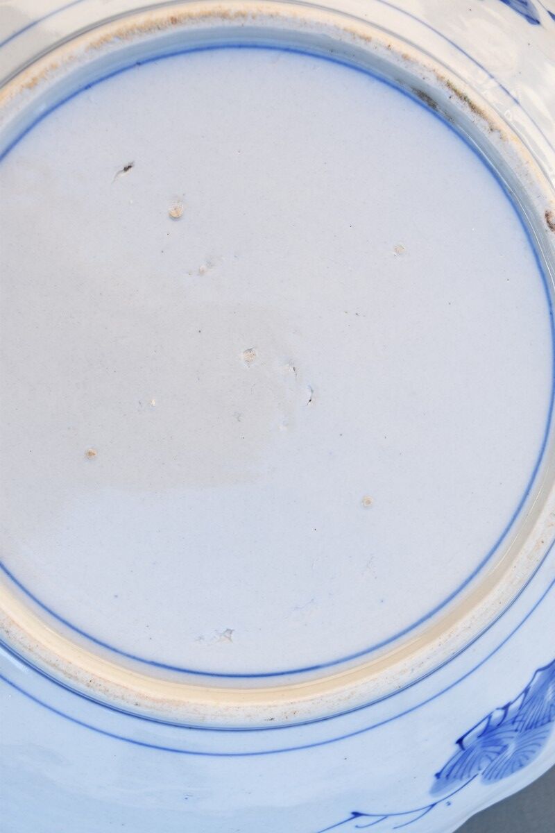 Porcelain dish of Japan Imari diameter 36 cm