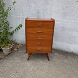 Vintage chest of drawers, high chest of drawers