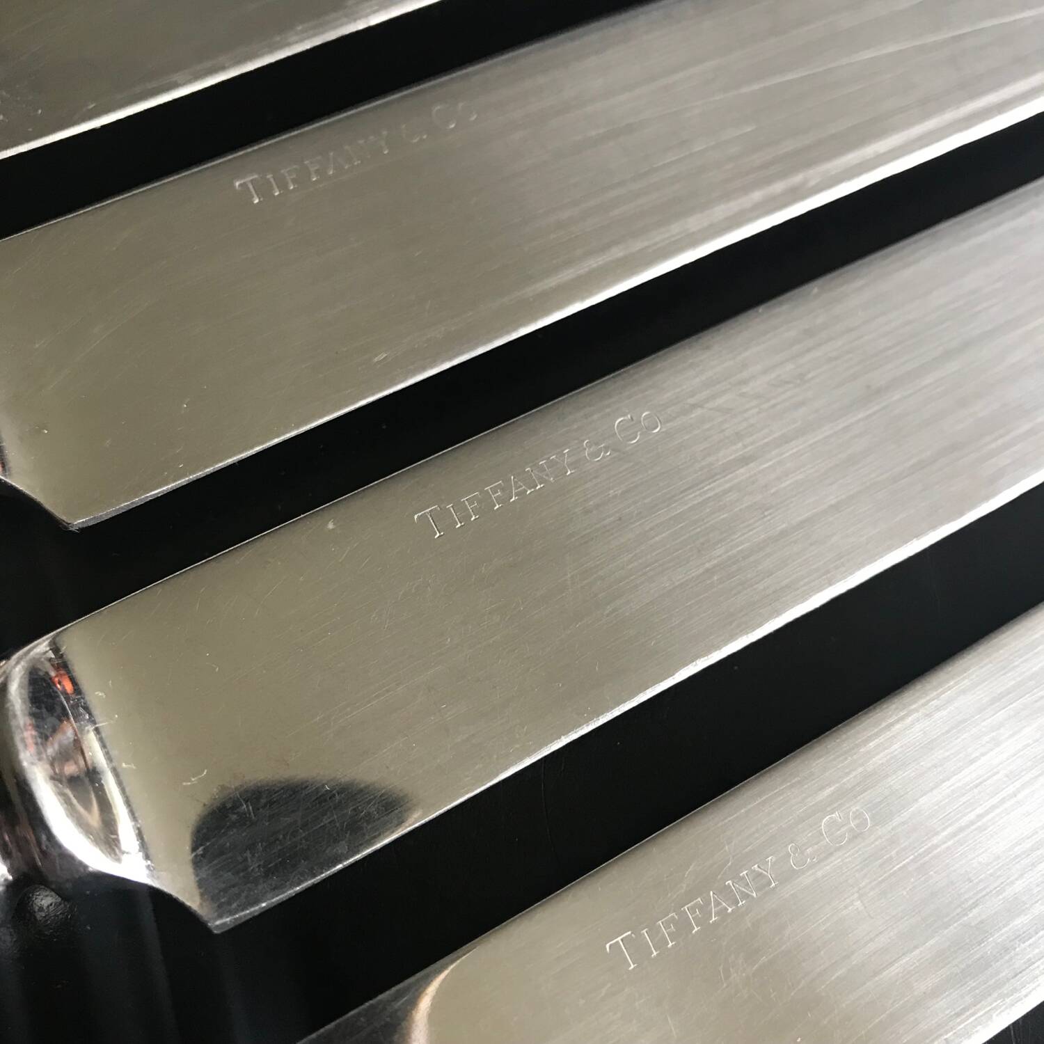 Set of 8 Tiffany & co knives