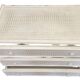 Vintage White Rattan and Cane Chest of Drawers from the 80s