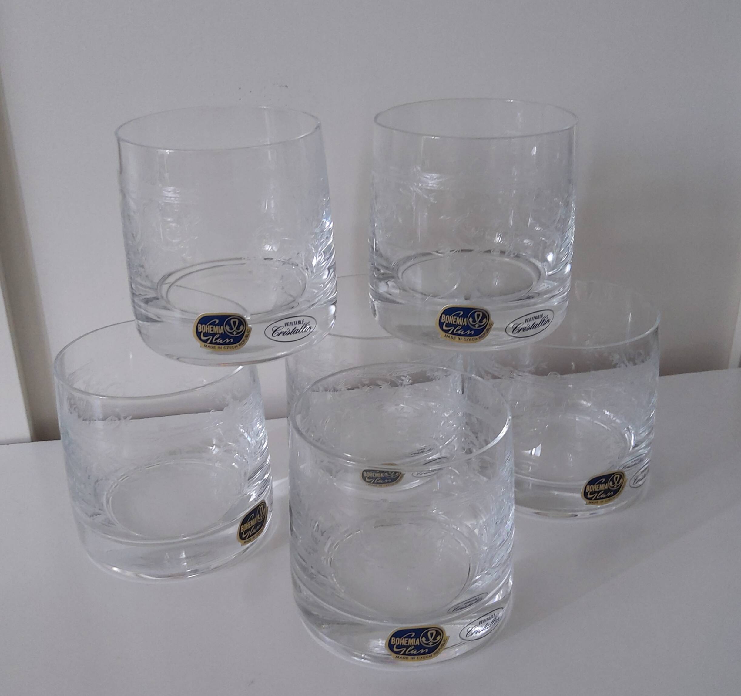 Bohemian Crystal Glasses